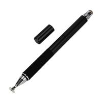 AutumnFall New 2 in1 Universal Touch Screen Stylus Pen For iPhone Samsung Ipad (Black)