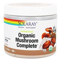 Solaray Organic Fermented Mushroom Complete Powder, 2.14 Ounce