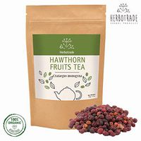 Hawthorn Berries (Crataegus monogyna) Dried Fruits Herbal Tea (Loose) 3 oz / 90gr wildcrafted by Teliaoils