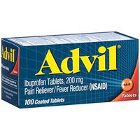 Advil Tablets 100 Tablets (Pack of 2)