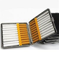 Bestwishes2u Cigarette personality, creative leather cigarette case