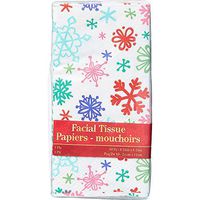 Hollydel Christmas Gift Wrap; Colorful Snowflake Tissues (6X Pack of 10ct Each)