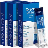 15 Day Supply of Dream Water Sleep Powder, Snoozeberry - Natural Sleep Aid - Melatonin, GABA, 5-HTP - Top Rated - Non-Habit Forming