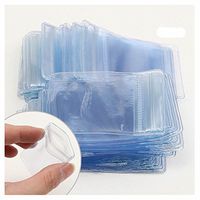 ISKYBOB 100 Pack Mini Zip Lock Bags,Transparent Jewelry Bags Resealable Storage Seal Package Bag,2.36x1.57''