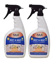 RAVA Mist and Mop Wood Floor Cleaner Better Than Bona 2 Bottles no Rinse no Streak no Haze