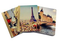 For Arts Sake Trio Notes Set of 3 Mini Notebooks Foil Accents, 5 x 3.5 Inch (Paris)