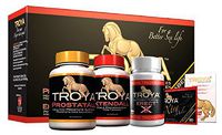 TROYA 5 in 1 kit -Man Health Kit - Man Daily health Supplement. Increase size and libido, last longer, protect prostate