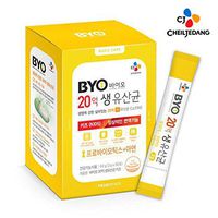 CJ Cheiljedang BYO Probiotics 2 Billion for Kids - 2 g × 30 Packets, Premium Plant Origin Probiotics