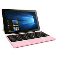 2018 Newest Premium High Performance RCA Cambio 10.1" 2-in-1 Touchscreen Tablet PC Intel Quad-Core Processor 2GB RAM 32GB Hard Drive Webcam Wifi Microsoft Office Mobile Bluetooth Windows 10-Pink