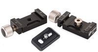 Leofoto DC-25 Mini-Clamp Set 2 25mm Clamp & QR Plate Set Subtend/BiDirectional Arca/RRS Compatible