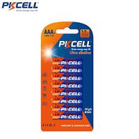Pkcell AAA Alkaline Batteries LR03 LR3 E92 AM4 MN2400 (8)
