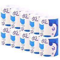 10 Rolls Toilet Paper 3-Ply Soft Multi-use Toilet Tissue Household Paper Towel