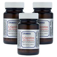 Metagenics L-Carnitine with Chromium Support for Fat Metabolism 30 Tablets - 3-Pak