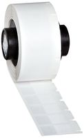 Brady PTL-11-427 TLS 2200 and TLS PC Link 0.5" Width x 0.75" Height, B-427 Self-Laminating Vinyl, Matte Finish White/Translucent Label (500 per Roll)