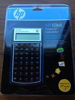 HP 10bll Financial Calculator