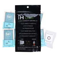 IHUMI 58-Percent Humidity Control Packs-8 Gram 10 Pack-All-Natural 2-Way Humidity Control Packets Keep Flower,Herb,Medicine Fresh