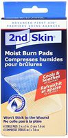 Spenco 2nd Skin Moist Burn Pads, Medium (2 x 3 Inches), 4-Count