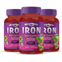 Vitamin Friends Gummy Bear Iron Supplement for Kids (60 Day Supply) with B-Complex, Vitamin C, Zinc, Biotin - Iron Gummies Support Children Healthy Body Function and Iron Levels