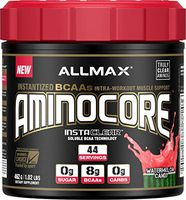 ALLMAX Nutrition Aminocore BCAAs, 100% Pure 45:30:25 Ratio, Watermelon Candy, 462g