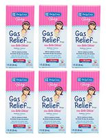 De La Cruz Gas Relief Drops for Infants (Quita Colicos), Natural Cherry Flavor, No Dyes, Alcohol, Saccharin or Artificial Colors, Made in USA 1 FL. OZ. (6 Bottles)