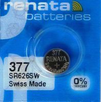 Renata 1 377 Silver Oxide Electronic Zero Mercury Battery