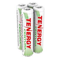 Tenergy Centura AAA Low Self-Discharge (LSD) NiMH Rechargeable Batteries, 1 Card 4xAAA