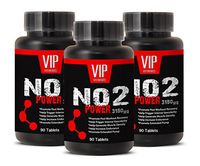 Enhancement All Natural - Nitric Oxide 3150MG - Nitric Oxide Muscle Pump - 3 Bottles (270 Tablets)