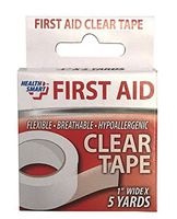Health Smart First Aid 1" Clear Tape
