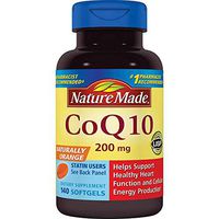 Nature Made Coq10 200 Mg, Naturally Orange, 1 Pack, 140 Count