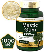 Horbaach Mastic Gum 1000mg 120 Capsules | Non-GMO & Gluten Free