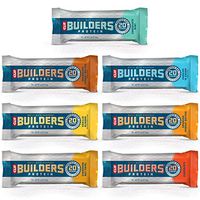 Clif Builder's - Protein bar - 7-Flavor Variety Pack - (2.4 oz Non-GMO bar, 14Count) (TRTLALPPO4JAN70533)