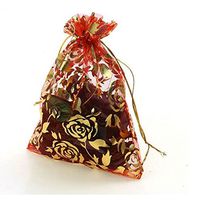 30pcs 9cm12cm Organza Drawstring Pouches Jewelry Party Wedding Favor Gift Bags
