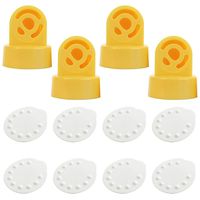 Nenesupply Compatible Membranes and Valves for Medela Breastpumps. Use on Medela Pump in Style Swing Symphony Harmony Manual Not Original Medela Pump Parts. Replace Medela Membrane and Medela Valves