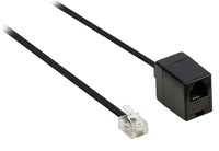Valueline Telecom extension cable RJ11 male RJ11 female 5.00 m black [VLTP90205B50]