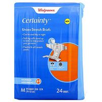 Walgreens Certainty Unisex Stretch Briefs Medium (1)