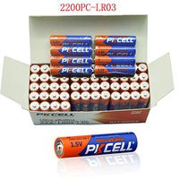AAA 1.5V LR03 E92 AM4 MN2400 Alkaline Batteries 2200Pcs