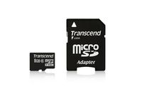 Transcend 8 GB microSDHC Flash Memory Card TS8GUSDHC6