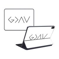 MightySkins Skin Compatible with Apple iPad Pro Smart Keyboard 11" - God is Greater | Protective, Durable, and Unique Vinyl Decal wrap Cover | Easy to Apply, Remove | Made in The USA