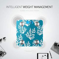 Beautiful Blue Coral in The Sea Smart Weigh Smart Weigh Scale Body Scale Digital Weight Tracks 8 Key Compositions Analyzer Sync with Fitness Apps 400 Lbs