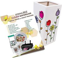 A4 Waterslide Decal Paper CLEAR for INKJET PRINTERS - 20 Sheets Premium Water-Slide Transfer Transparent Printable Water Slide Decals