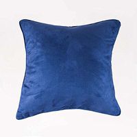 QiPillow - Pain Relieving Ergonomic & Orthopedic Back Lumbar & Posture Support Sitting Cushion for Chair, Couch, Bed | Versatile, Firm & Adjustable Orthopedic Seat Throw Pillow Navy