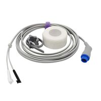 Compatible Mindray Spo2 Sensor Multi-site Nellcor Tech 9.8 ft 12 Pins Connector