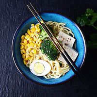 AXZHYX Bowl Soup Bowl Tableware Ceramic Bowl Creative American 7 Inch Instant Noodle Bowl Western Style Rice Bowl Hotel Tableware Home Noodles Boiled Fish Soup Bowl