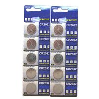 10 Pcs CR2032 3V Lithium Battery Button Cell for Watch Calculator(pack of 10)