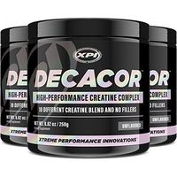Decacor Creatine (3 Pack) - Best Creatine Powder - 10 Creatine Blend - Top Creatine Supplement