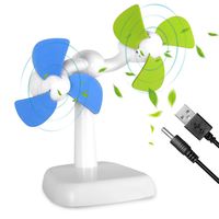 Dual Head Mini Portable Fan,Mini USB Desk Fan,Soft Fan Blade for Child Safety Handheld Personal Fan Small Pocket Desk Fan Powerful Portable USB Rechargeable Fan for Men Women Kids Girls-White