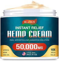 Pain Relief Cream - Maximum Strength 50,000 MG - Fast Relief from Pain, Ache, Arthritis & Inflammation - Made & 3rd Party Lab Tested in USA