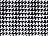 5ct Black Houndstooth Checkered White Tissue Paper for Gift Wrapping 20"x30" Sheets nfLG -849
