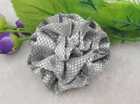 10pcs Shiny Pineapple Grid Appliques Sewing Wedding Colors U Pick (Gray)