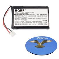 HQRP Battery for Wacom Airliner WS100, CTE-620BT, CTE630BT Graphire Wireless Pen Tablet GWL-001 + HQRP Coaster
